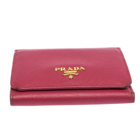 prada woman wallet|authentic Prada wallet.